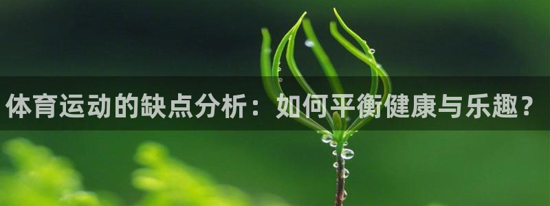3377体育官方正版app集团官网网址：体育运动的缺点分析：