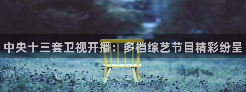 黑白体育篮球nba直播：中央十三套卫视开播：多档综艺节目精彩纷呈